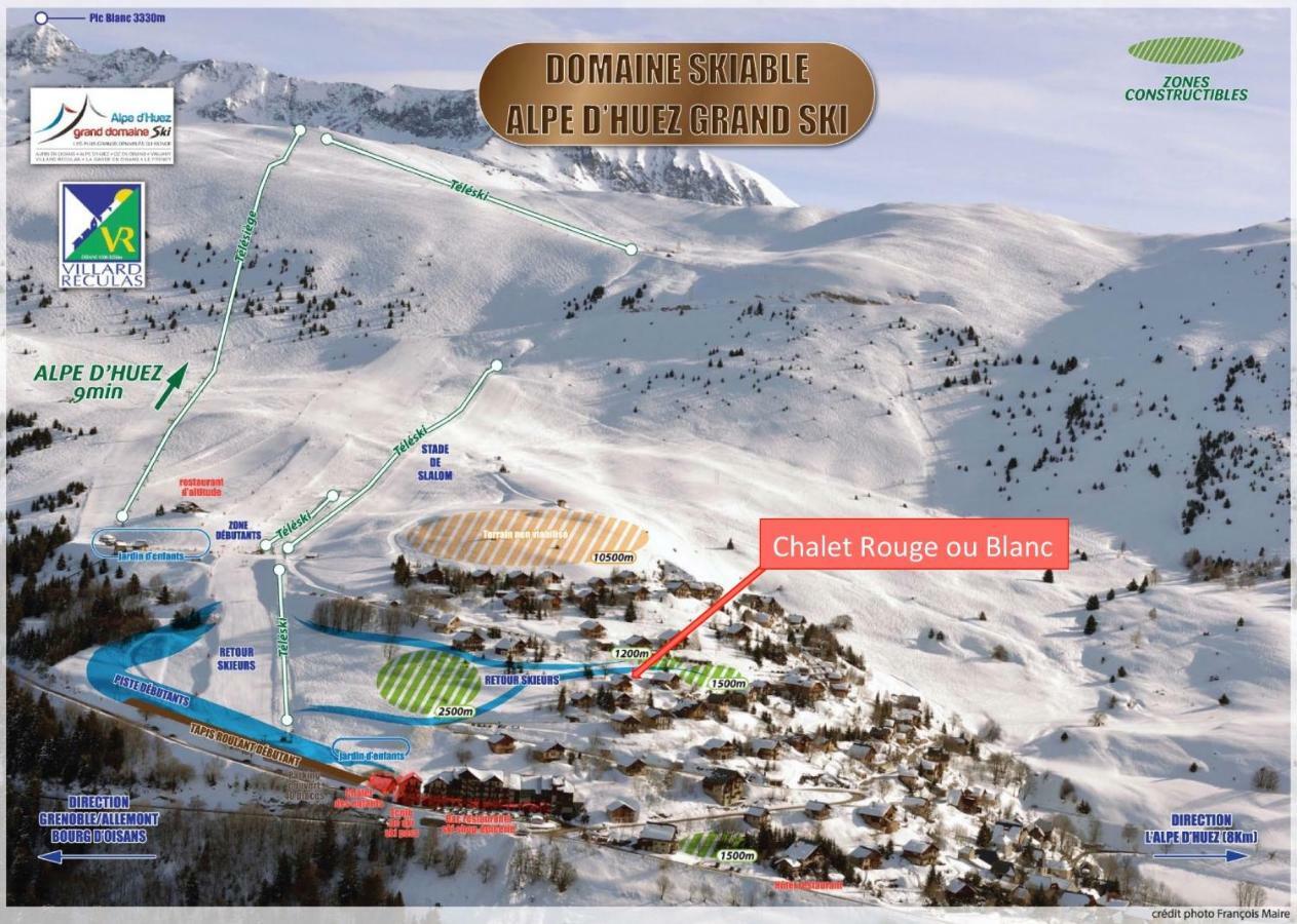Chalet Rouge Ou Blanc Villard-Reculas 외부 사진